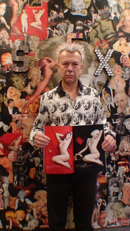 TD with  his Monroe art 